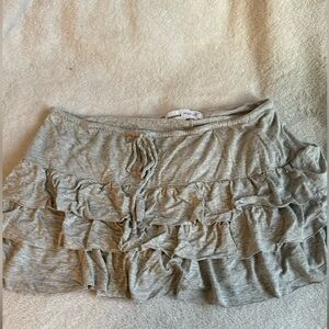 Gray Mini Skort